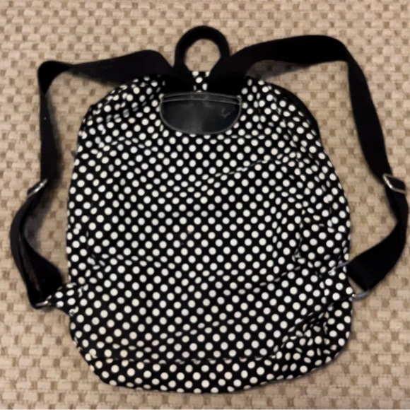 Women’s Candie’s med back pack, blk/white checker board, used. - Picture 5 of 7